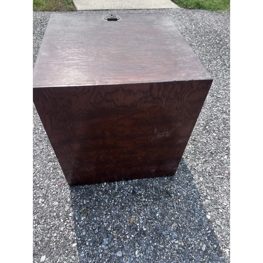 Antique Wooden Tabletop Cabinet Drawer Jewelry Collector Apothecary Victorian